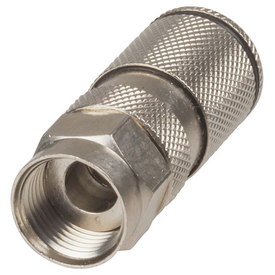 Crimpless F-Type Plug for RG6 Cable