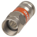 Kingray PCTTRSF6L Foxtel Approved F-59 Compression Plug for RG6 Cable