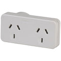 Mains Double Adaptor - Right