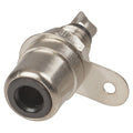 Black RCA Metal Chassis Socket