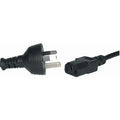 3pin Mains Plug to IEC C13 Female - 5m