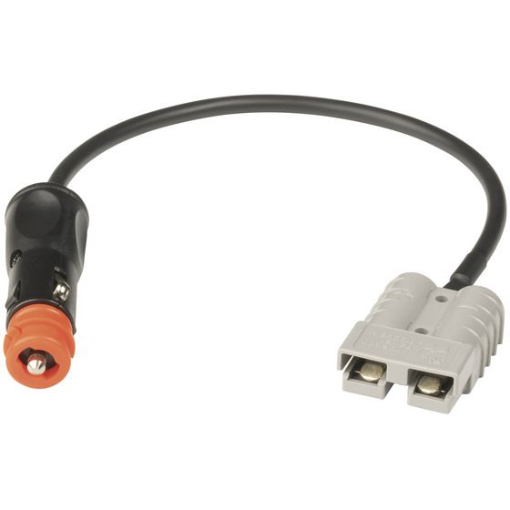 High Current Connector Cigarette Plug Cable 10A 400mm 16G R+B