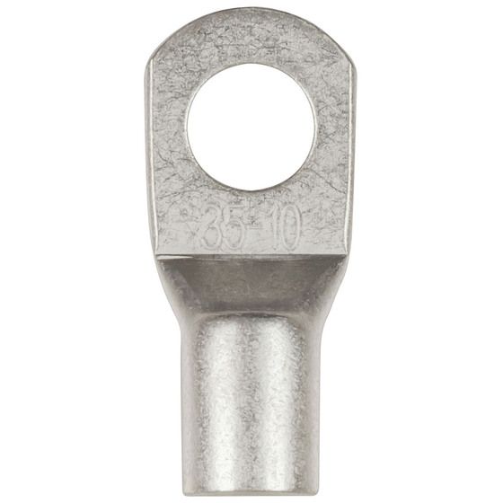 10mm Non-Insulated Eye Terminal 35mm2 2AWG Pack of 2