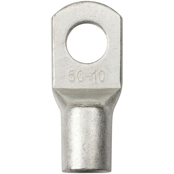 10mm Non-Insulated Eye Terminal 50mm2 1/0AWG Pack of 2