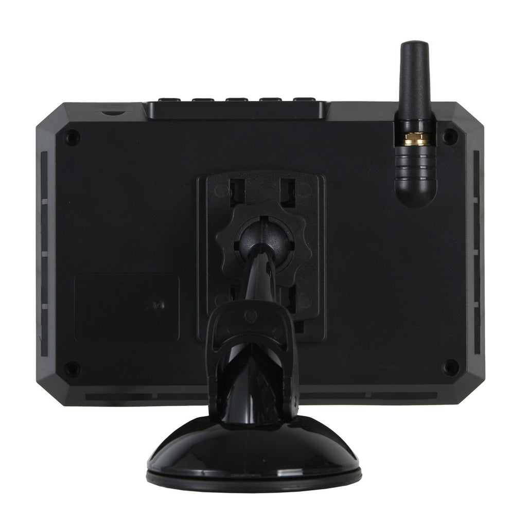 QM3842 — Monitor rear and mounting bracket