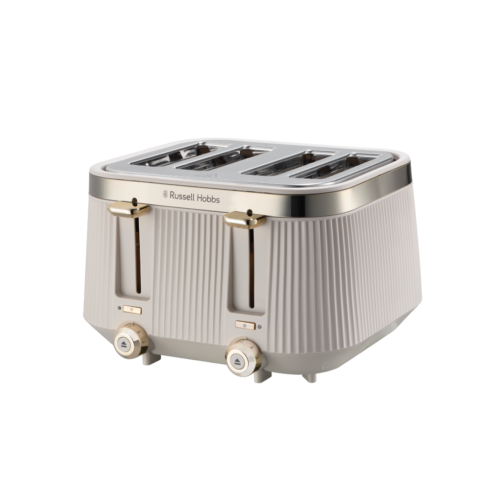 Russell Hobbs Bronte 4 Slice Toaster - Stone