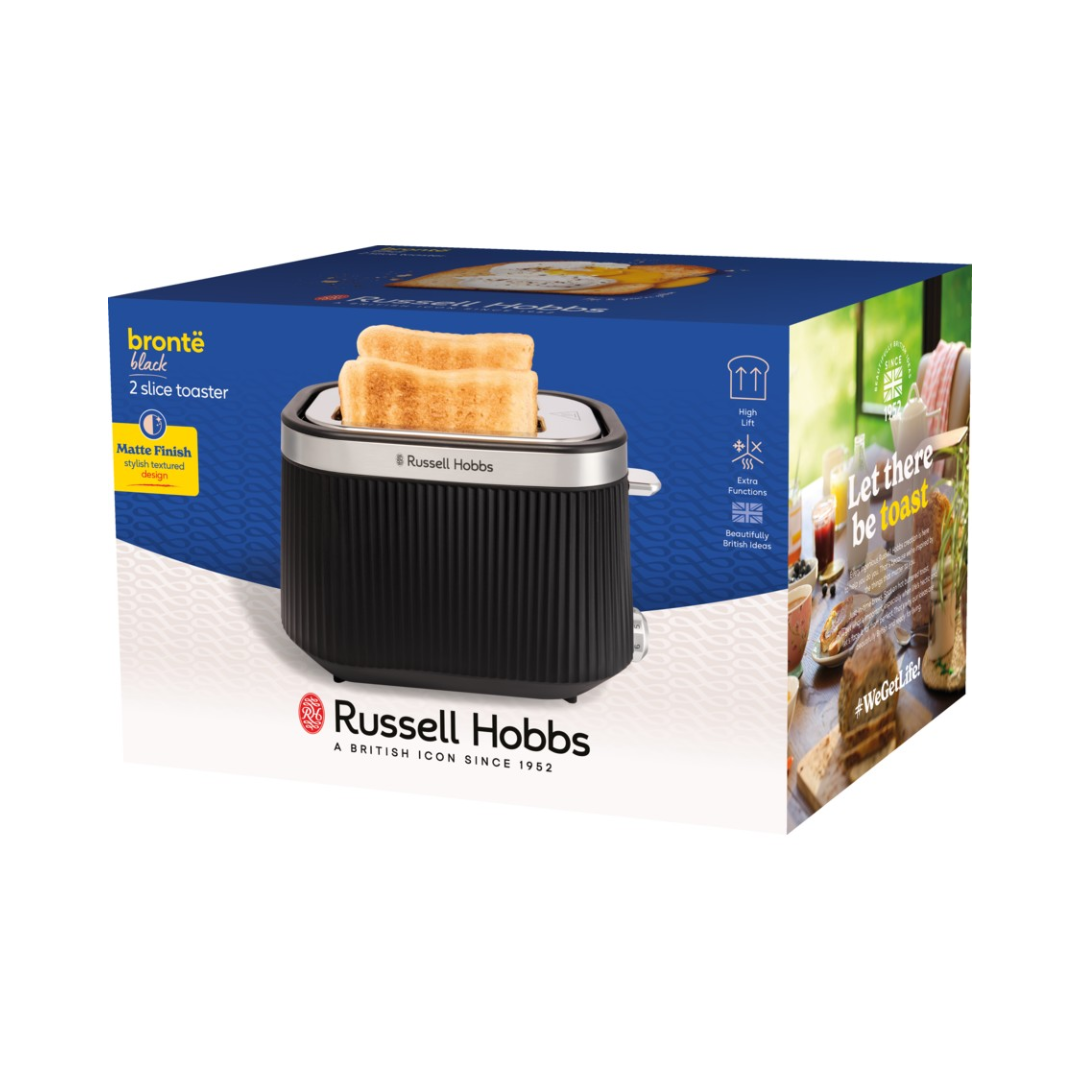 Russell Hobbs Bronte 2 Slice Toaster Black