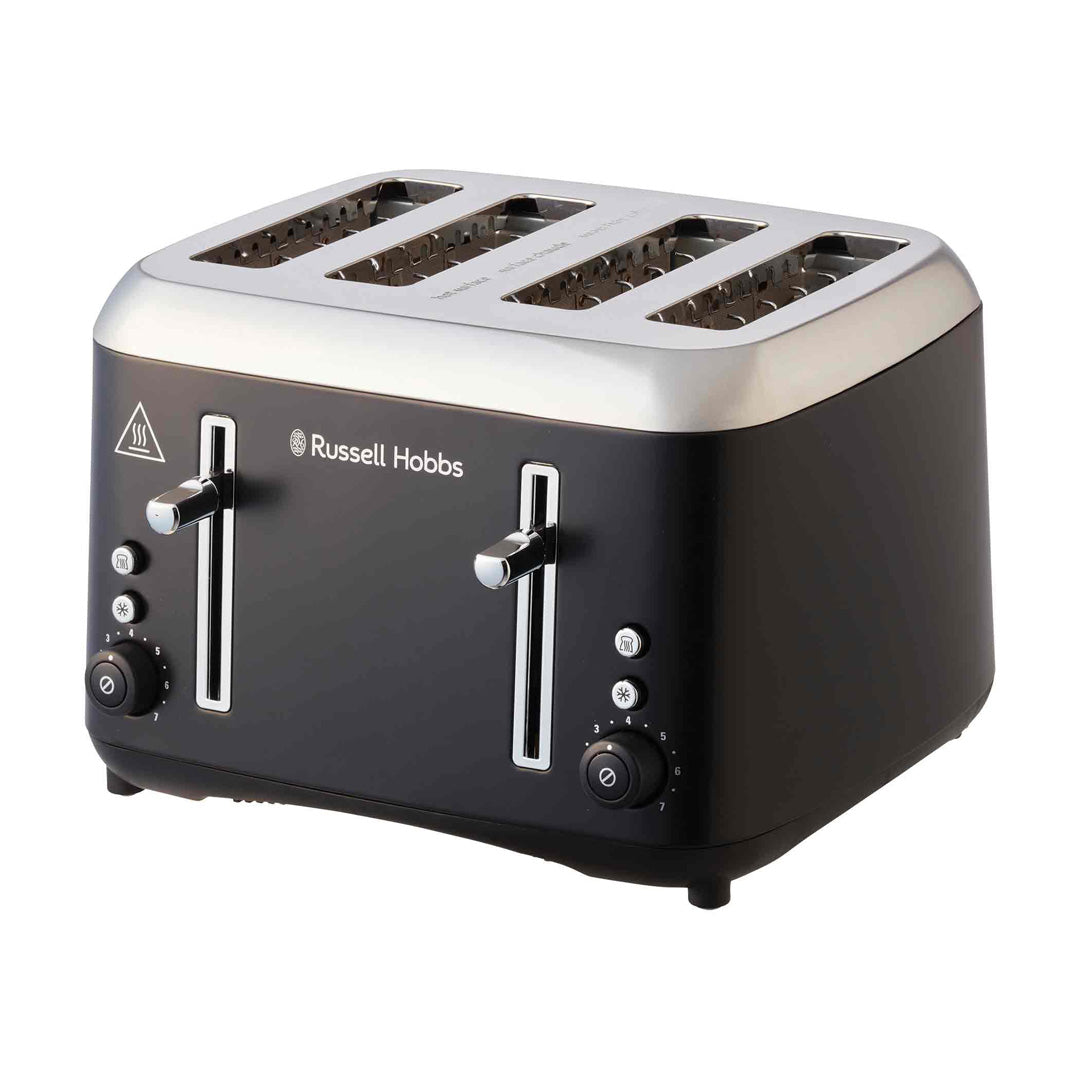Russell Hobbs Addison 4 Slice Toaster Matte Black