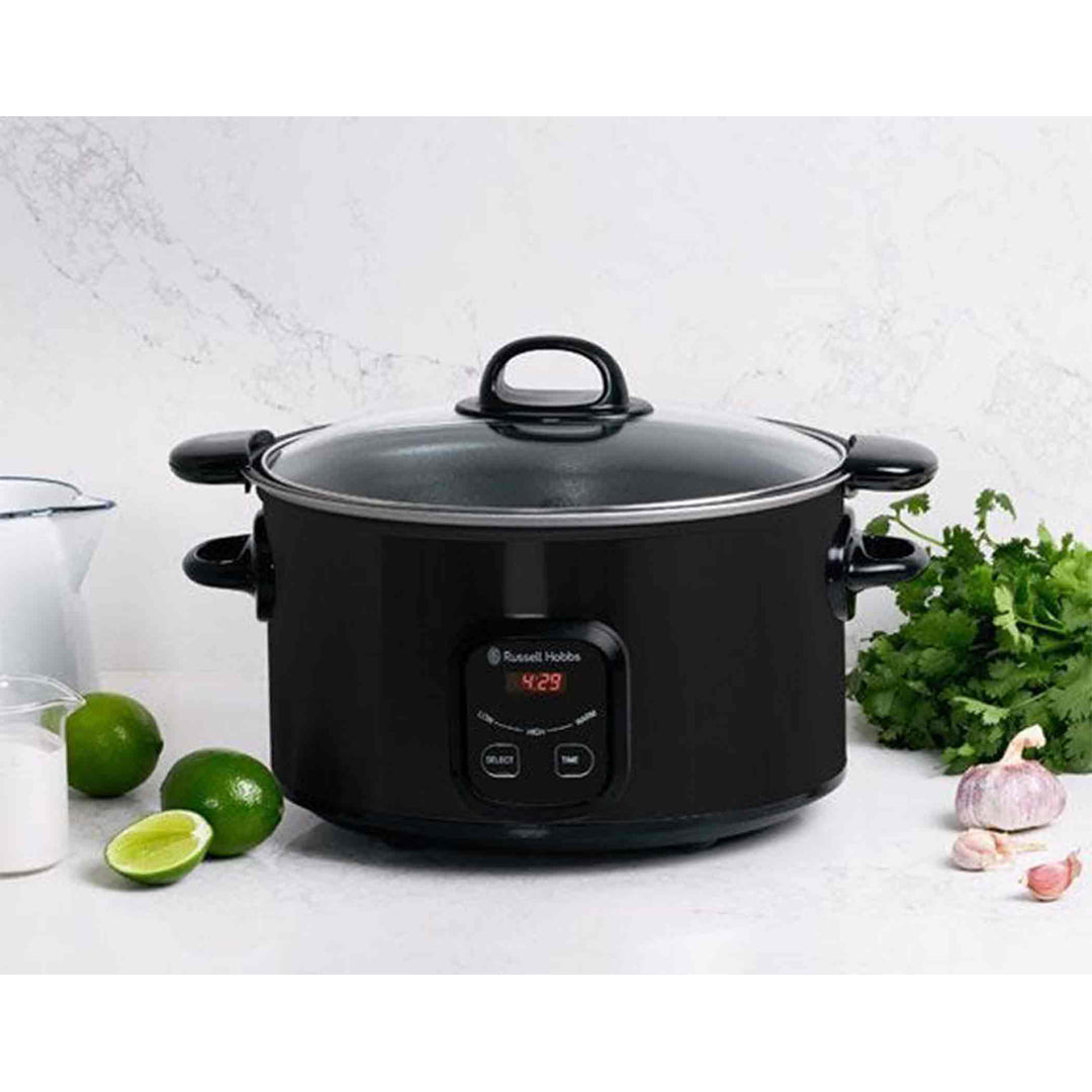Russell Hobbs 6L Sear & Slow Cooker Matte Black