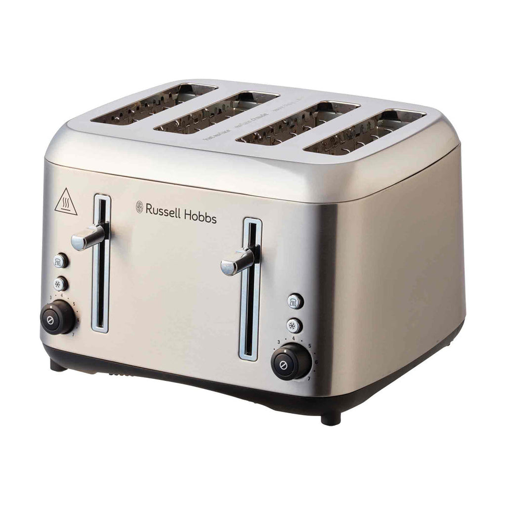 Russell Hobbs Addison 4 Slice Toaster Brushed Stainless Steel