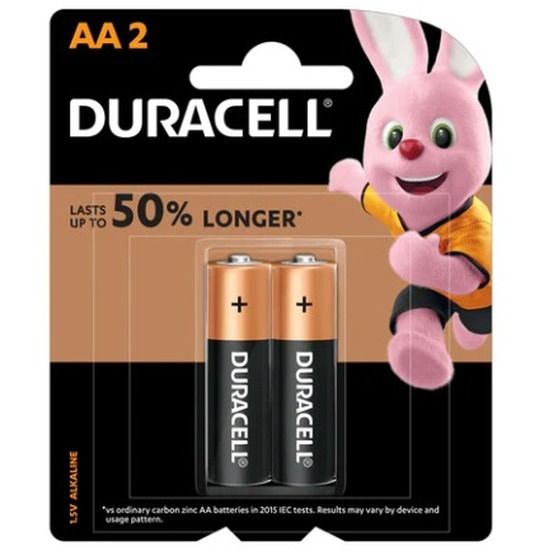 Duracell Coppertop AA 2PK