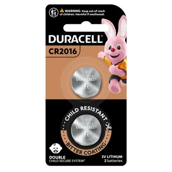 Duracell Specialty CR2016 2PK