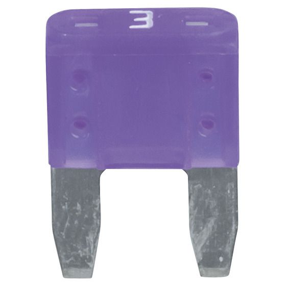 3A Pink Mini Blade Fuse