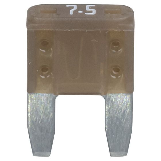7.5A Brown Mini Blade Fuse