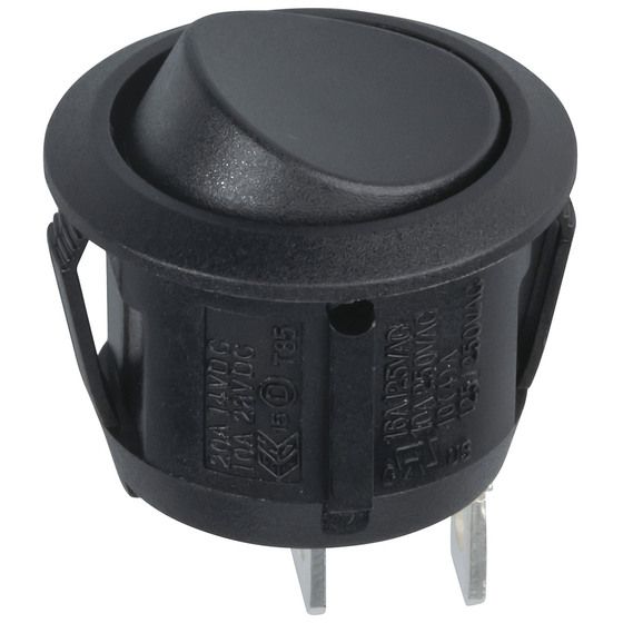 SPST Round Rocker Switch