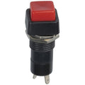 Pushbutton Push-Off (N/C) SPST Momentary - Red Actuator