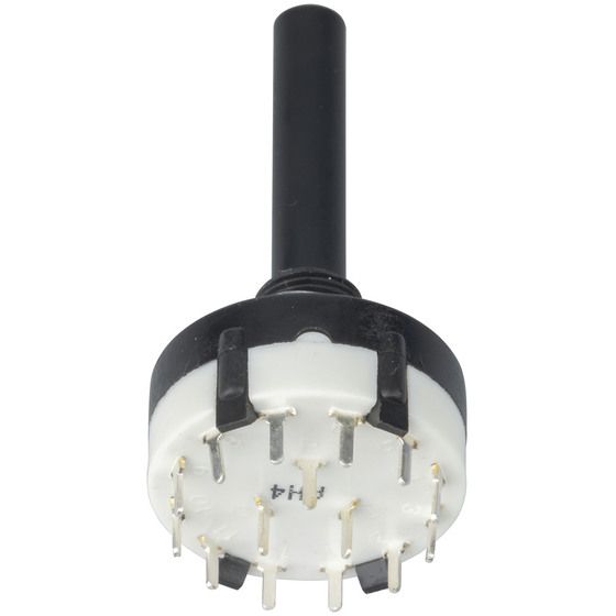 3 pole Sealed PCB Rotary