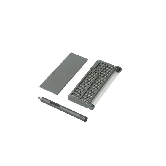 Rechargeable Lithium-Ion Screwdriver with Bits and Case