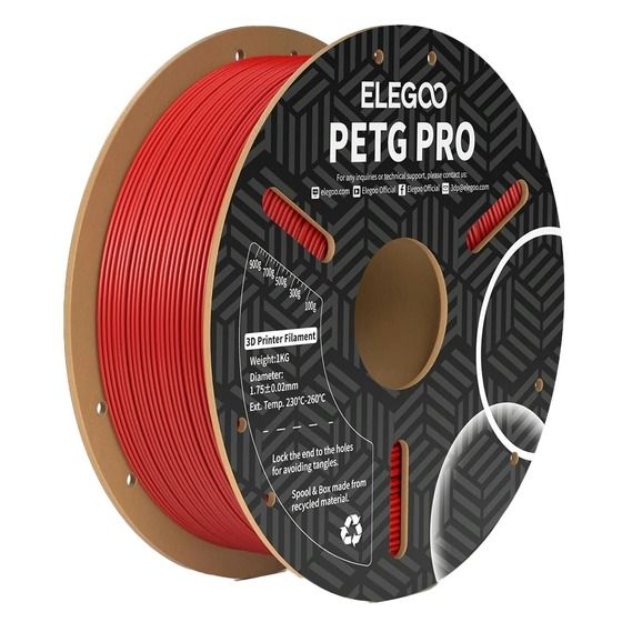 Elegoo PETG Pro filament Burgundy Red 1.75mm 1kg