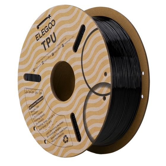 Elegoo TPU filament Black 1.75mm 1kg
