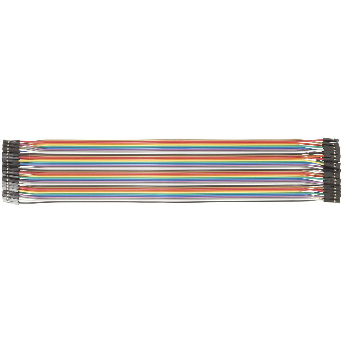WC6026 forty socket-to-socket jumper leads laid flat