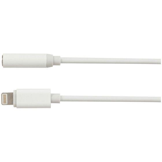 3.5mm Audio Socket to Lightning? Plug Adaptor Cable