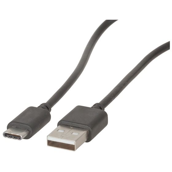 USB-A to USB-C Cable – USB 2.0, 1.8m