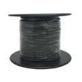 Black Light Duty Hook-up Wire - 25m Roll