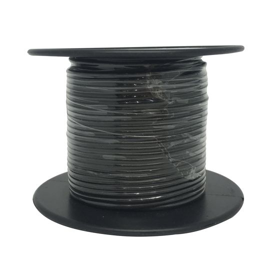 Black Light Duty Hook-up Wire - 25m Roll