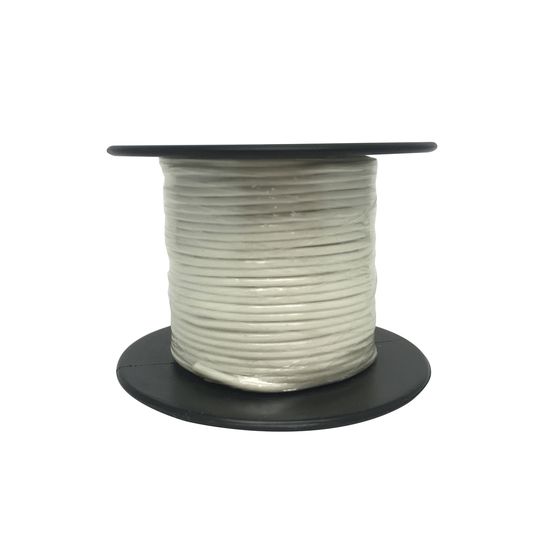 White Light Duty Hook-up Wire - 25m Roll