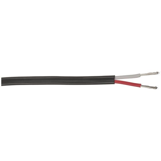7.5A 2 Core Tinned DC Power Cable 10m Roll - Red Black