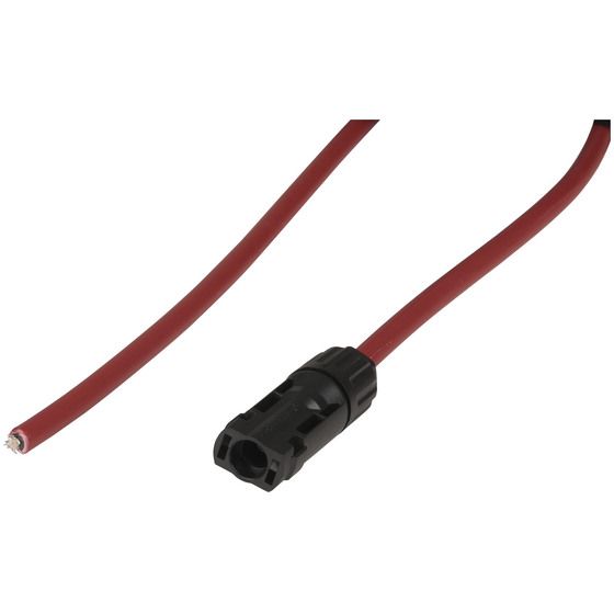 2m Solar Power Cable with MC4 Socket to Bare End