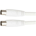 TV Coaxial Plug to TV Coaxial Plug Cable - 1.5m