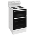 Westinghouse WLE522WC white freestanding cooker — clean manufacturer product image