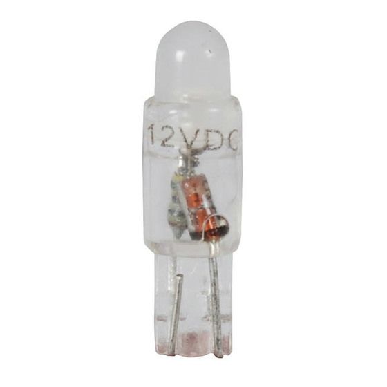 T5 Wedge Replacement LED Globe (White)