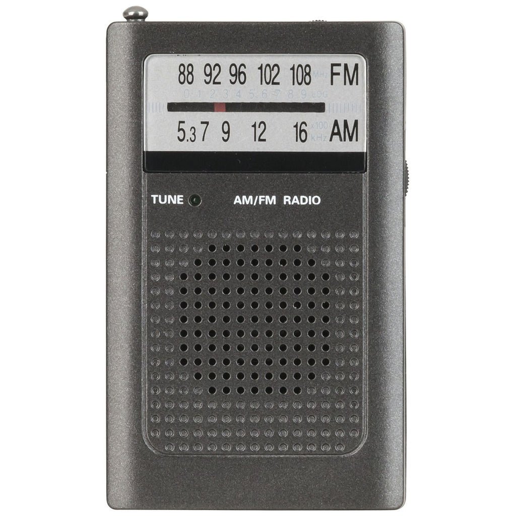 AR1458 AM FM radio tuning scale and controls