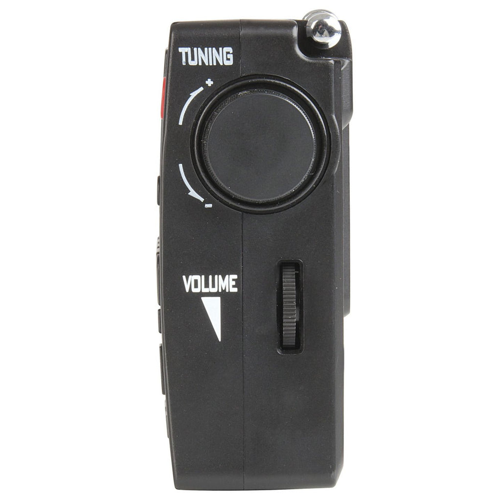 AR1733 radio tuning and volume controls