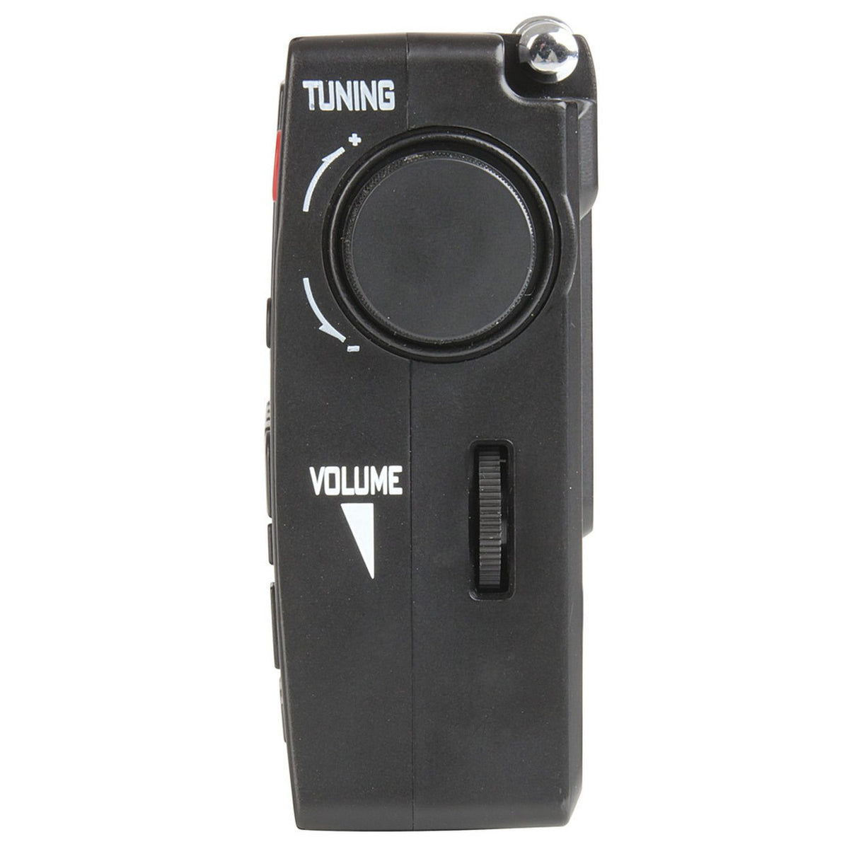 AR1733 radio tuning and volume controls