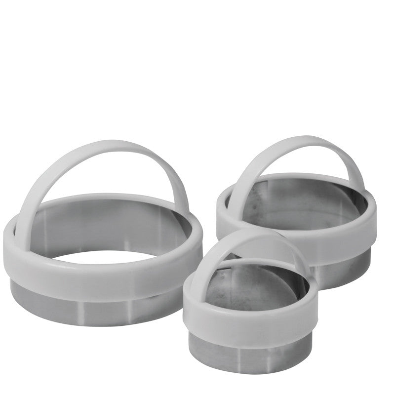 Avanti Straight Edge Cookie Cutters – 3 Piece Set