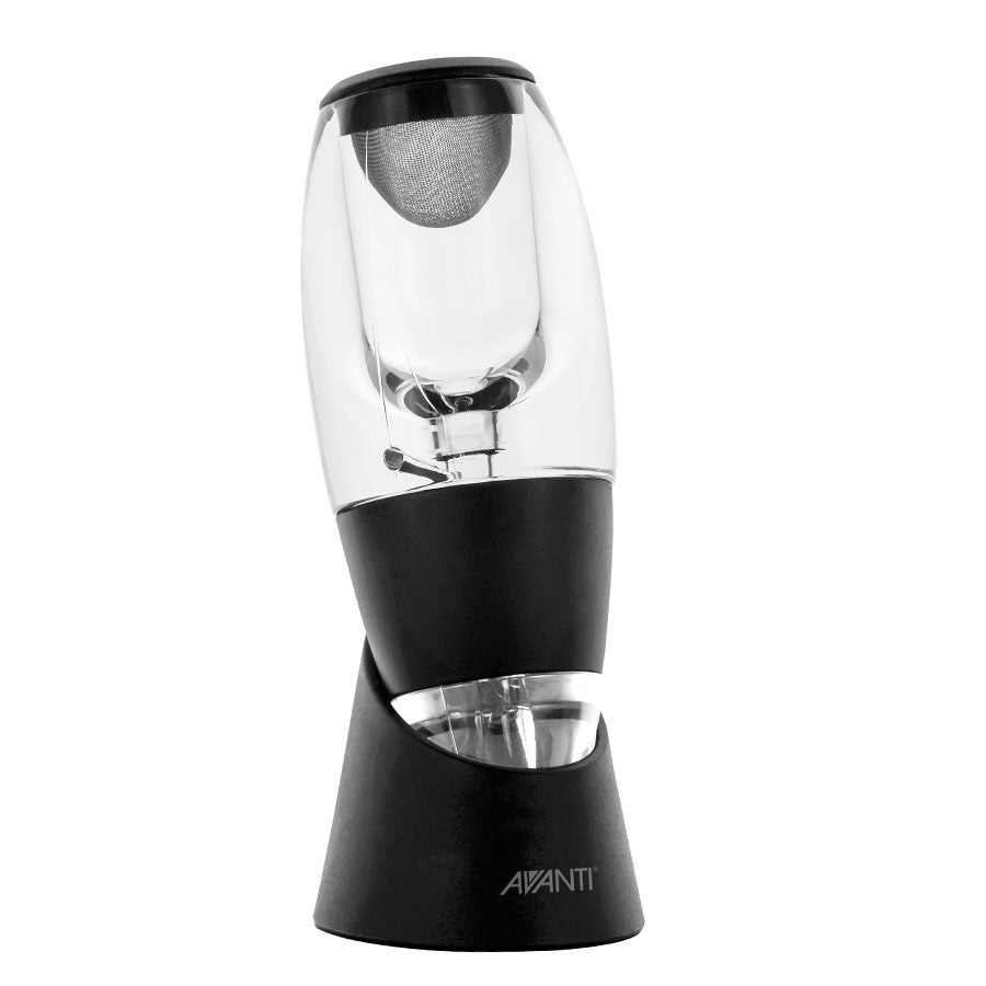 AVANTI Deluxe Wine Aerator with filter and stand