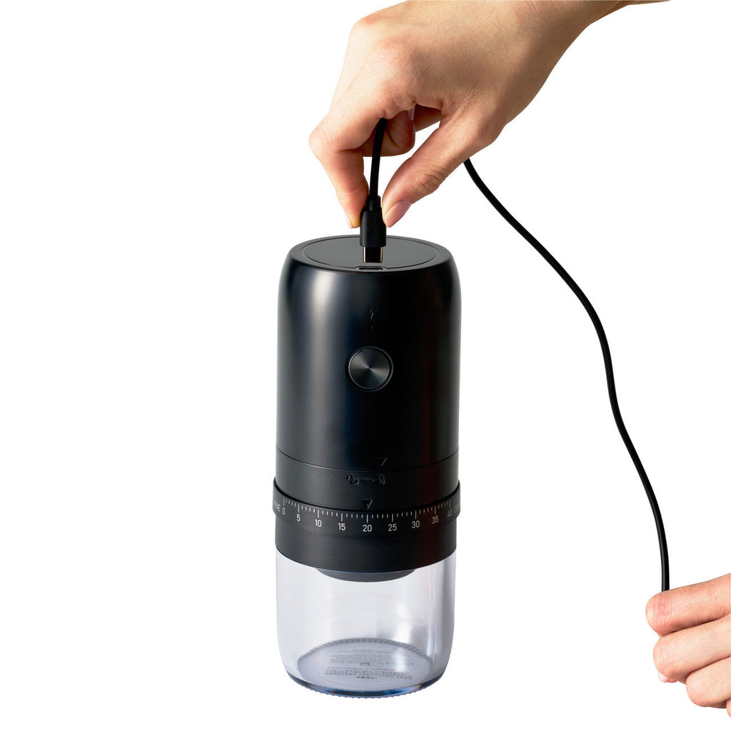 Avanti 15183 rechargeable coffee grinder adjustable grind control
