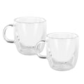 AVANTI Caffe Manico Double Wall Glasses 100ml Set of 2