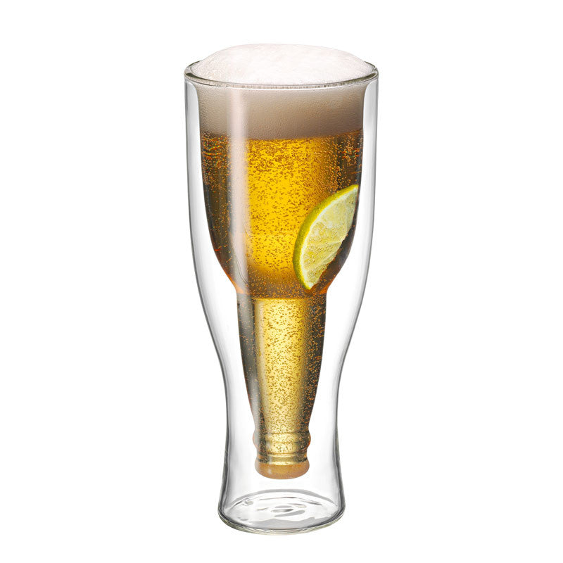 Avanti Top Up Double Wall Beer Glass – 400ml