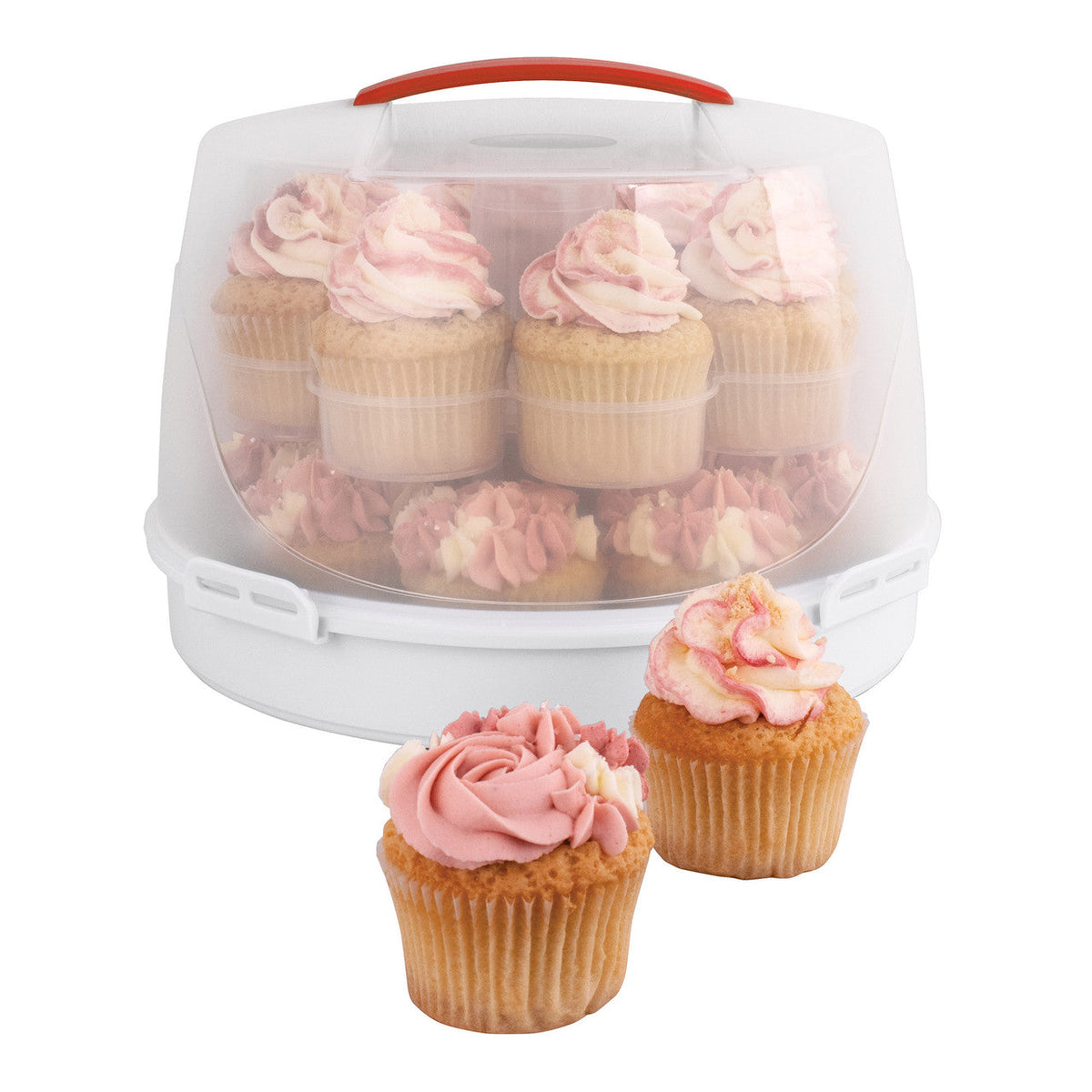 Avanti Universal Cupcake and Round Cake Carrier – 16 Cup