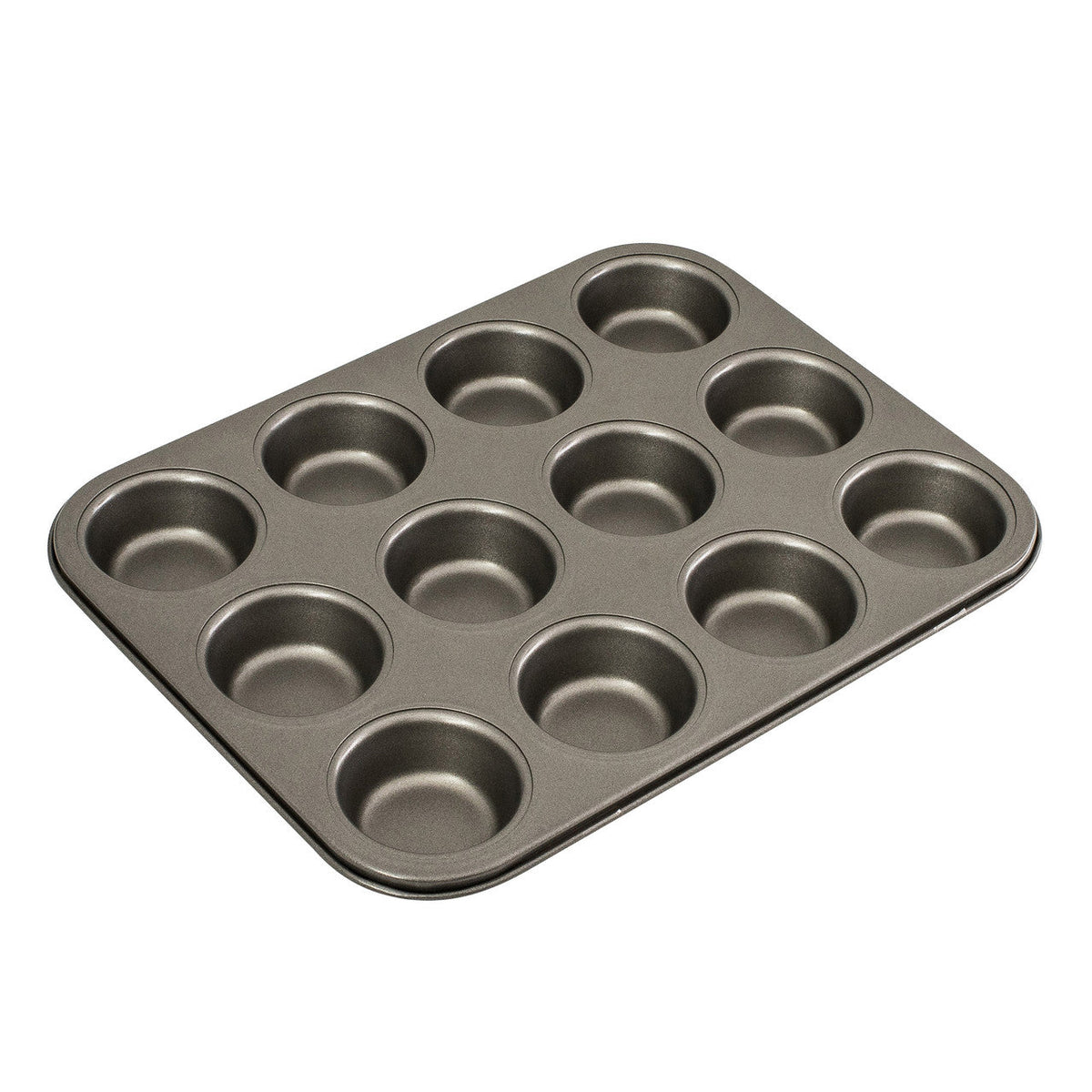 Bakemaster Non-Stick 12 Cup Muffin Pan – 35 × 27cm