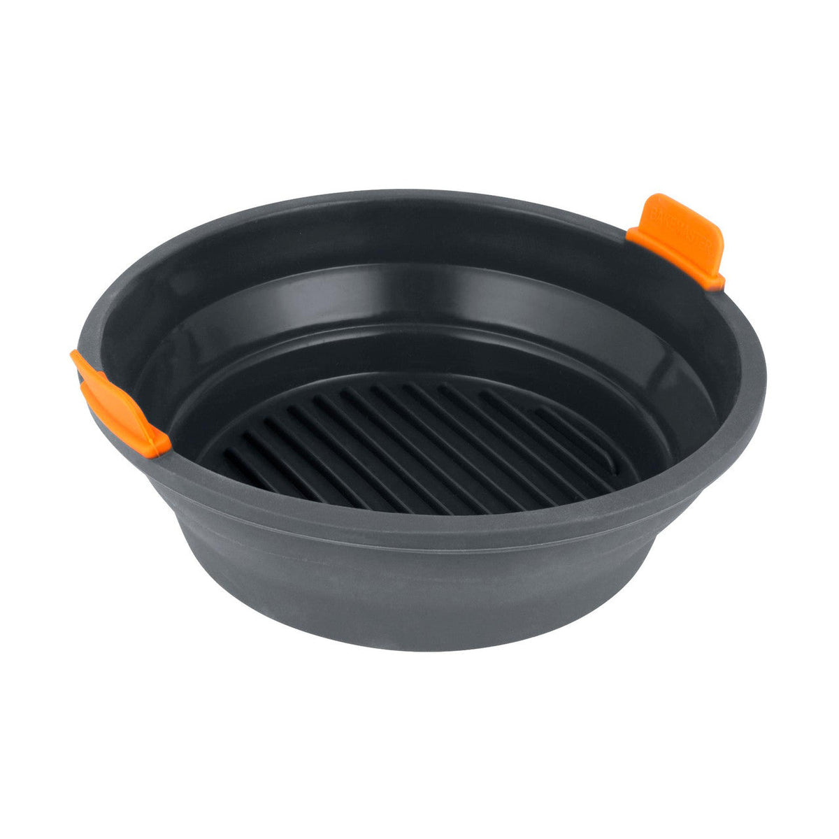 Bakemaster 40151 round silicone air fryer basket expanded