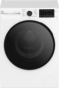 Beko BFLB903ADW1 9kg AutoDose front load washing machine, front view