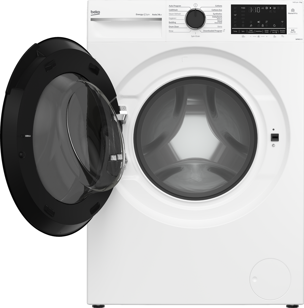 Beko BFLB903ADW1 washing machine detail view