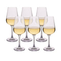 Bohemia Strix White Wine Glasses Set of 6 360ml