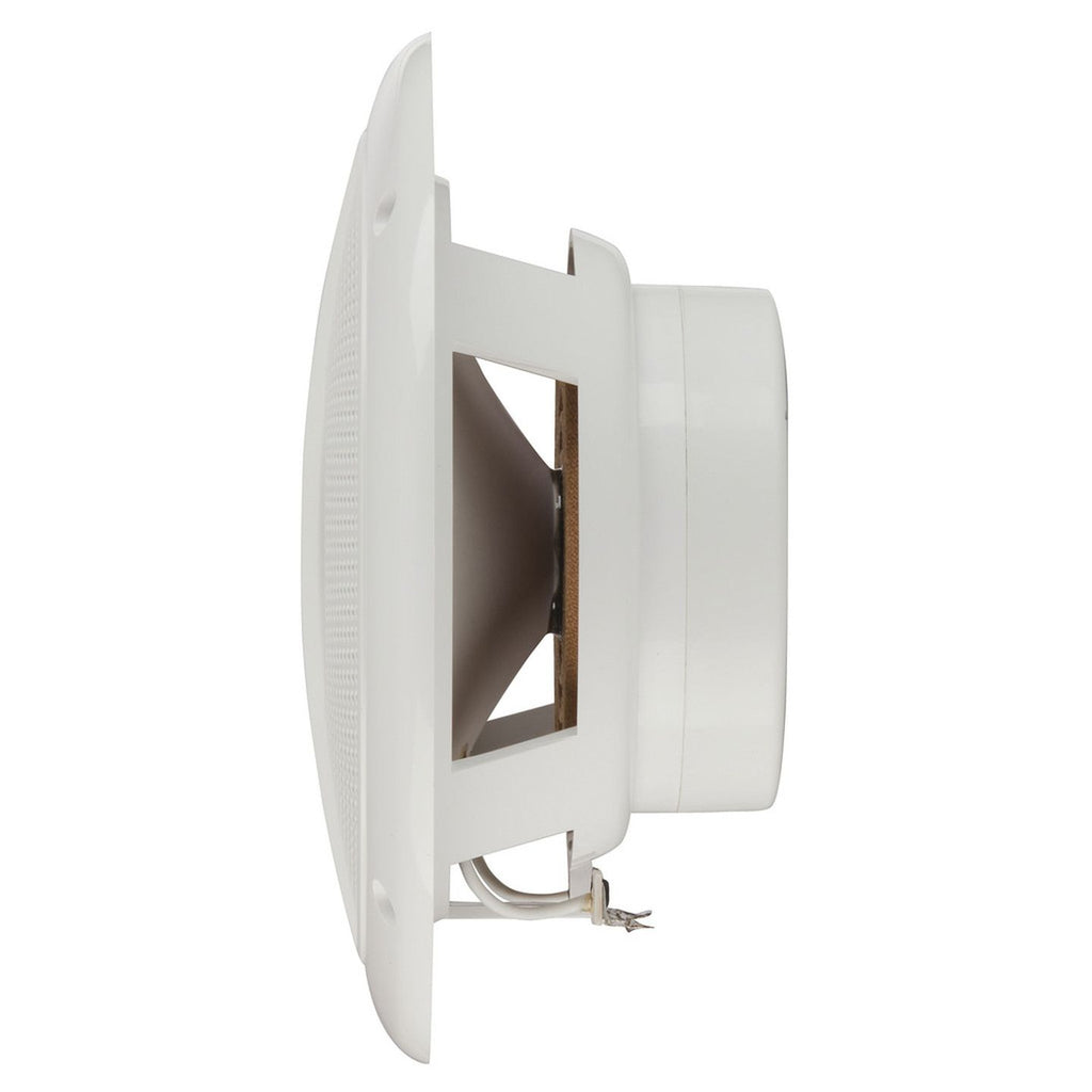 CS2412 marine speaker side profile and installation depth